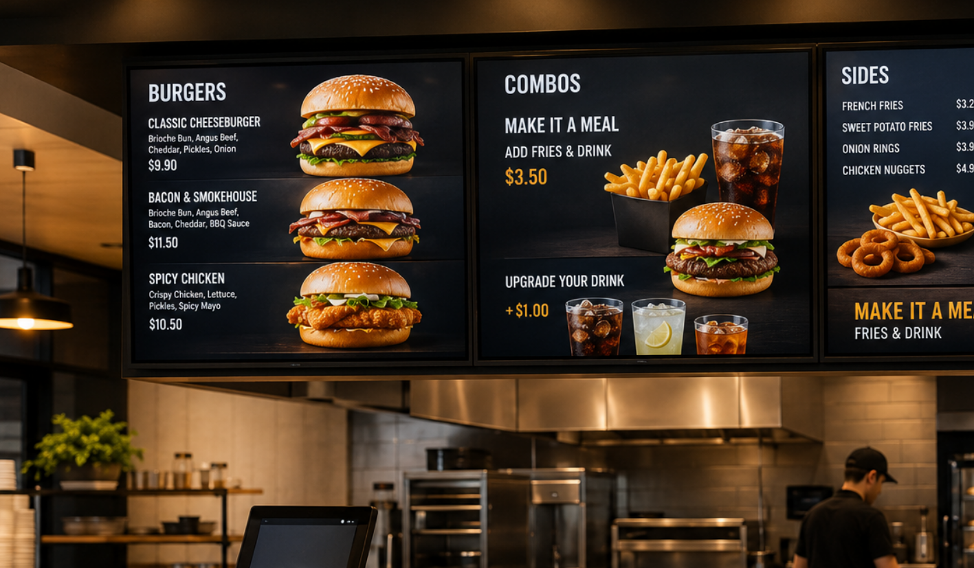centralized menu control